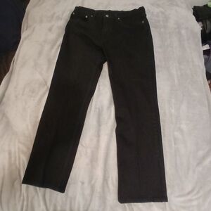 Levi's 514 Black Jeans